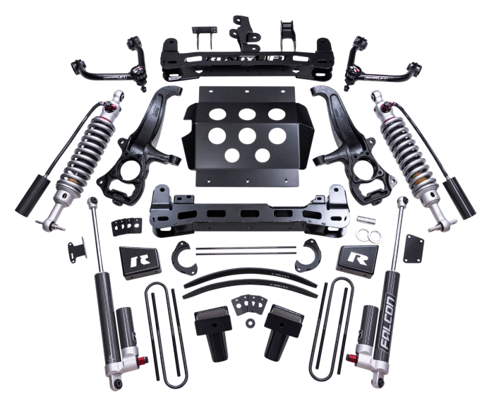 Black steal suspension lift kit from ReadyLift part number 42-35840