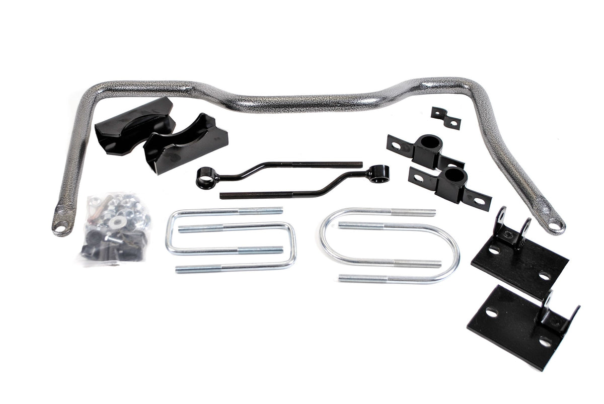 Silver hammertone suspension stabilizer bar kit from Hellwig part number 7272