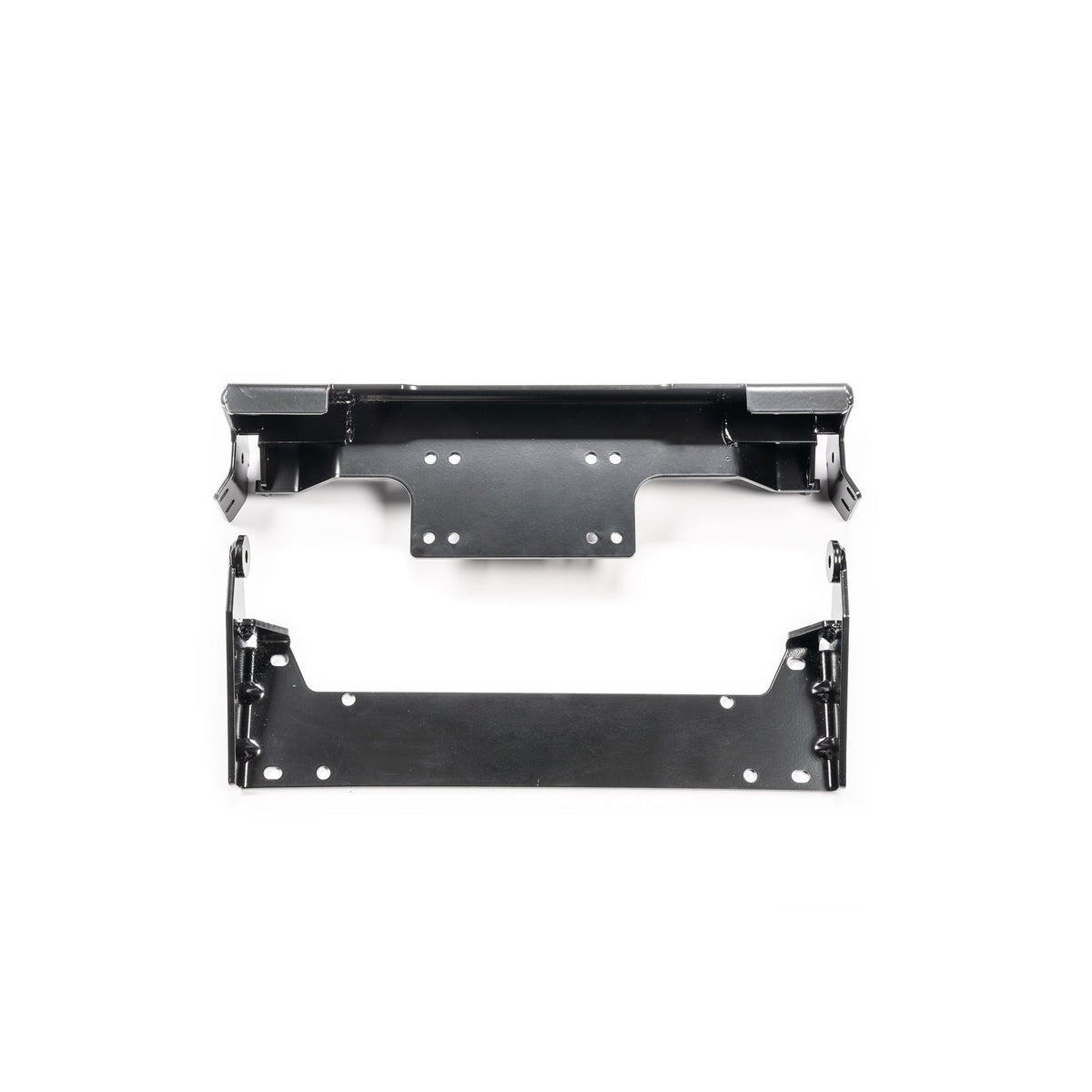 Black snow plow mount from Warn part number 108000