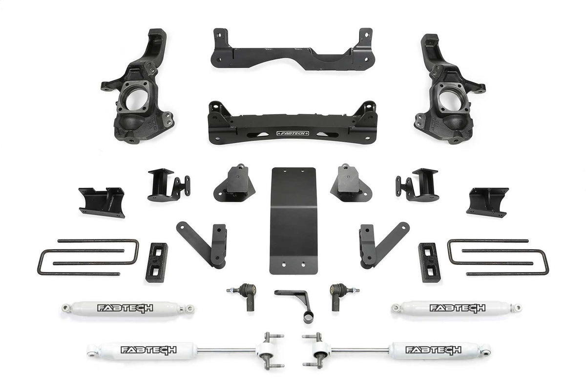 Performance Lift System w/Shocks from Fabtech part number K1202
