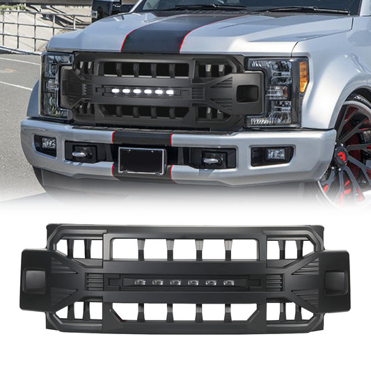Matte black abs plastic grille from AMERICAN MODIFIED part number AMFMFA00121