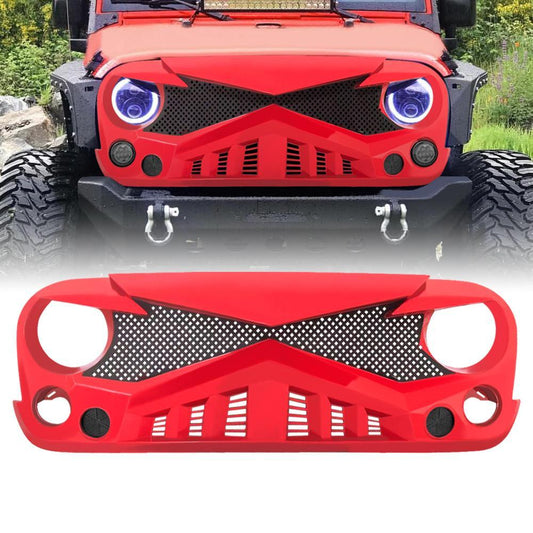 Red abs plastic grille from AMERICAN MODIFIED part number AMJPAA00118