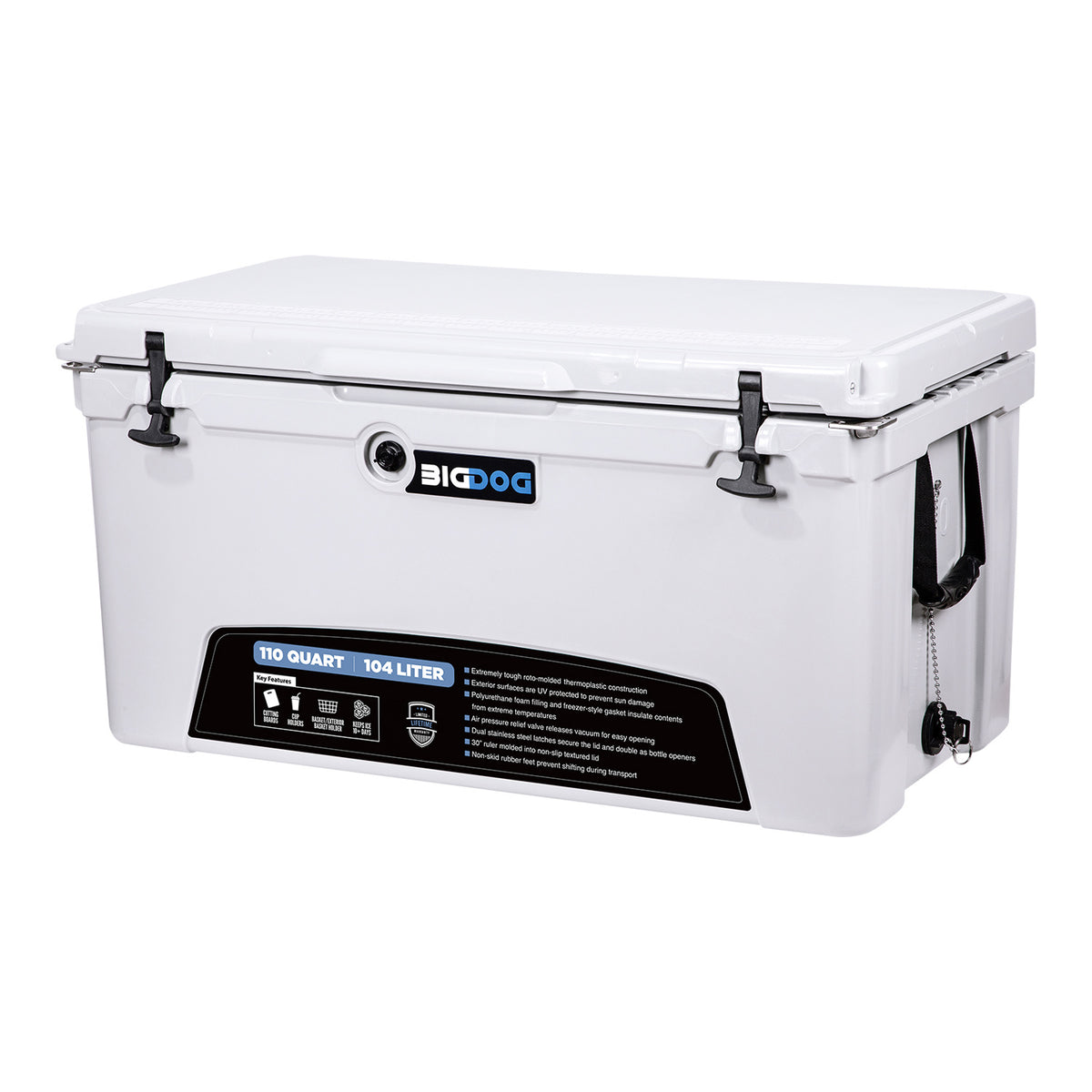 White cooler from Husky Towing part number BDC110