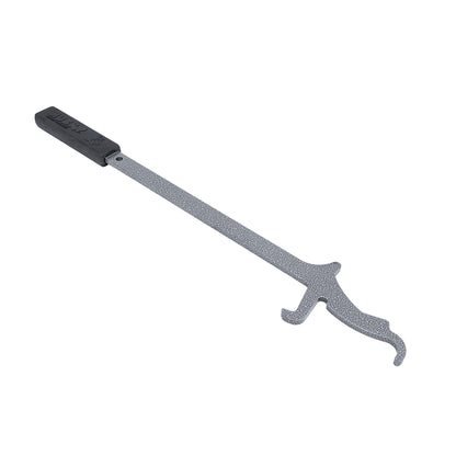 Gray powder coated steel trailer weight distribution lift handle from Husky Towing part number 33318