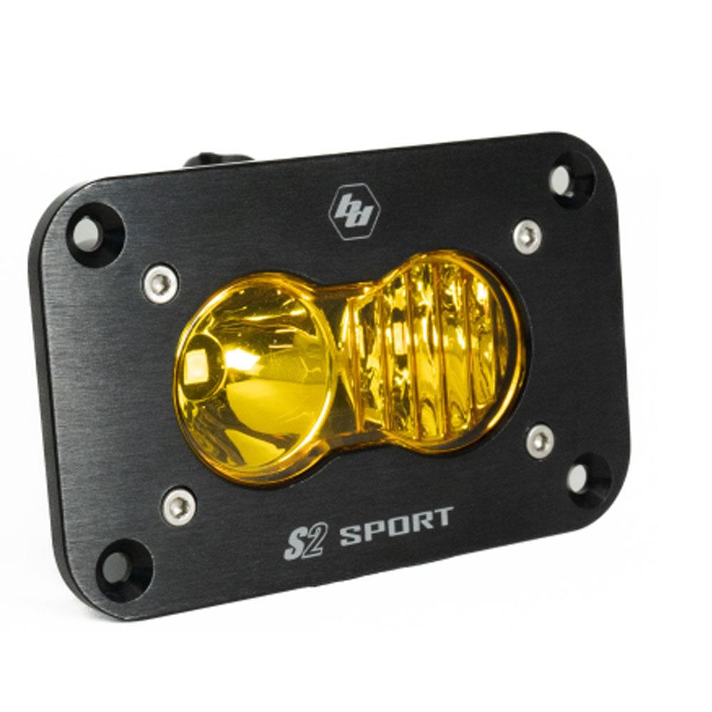 Black auxiliary light with mounting hardware from Baja Designs part number 541013