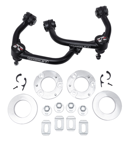 Black steel suspension lift kit from ReadyLift part number 66-25250