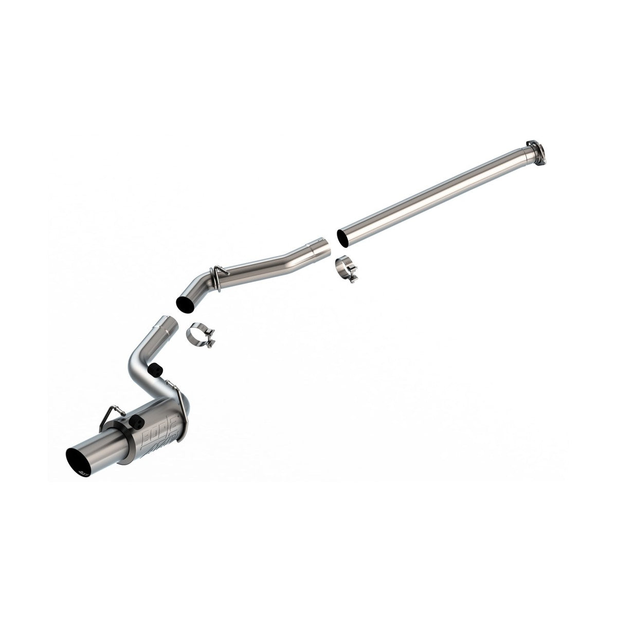 T-304 stainless steel exhaust system kit from Borla part number 140912