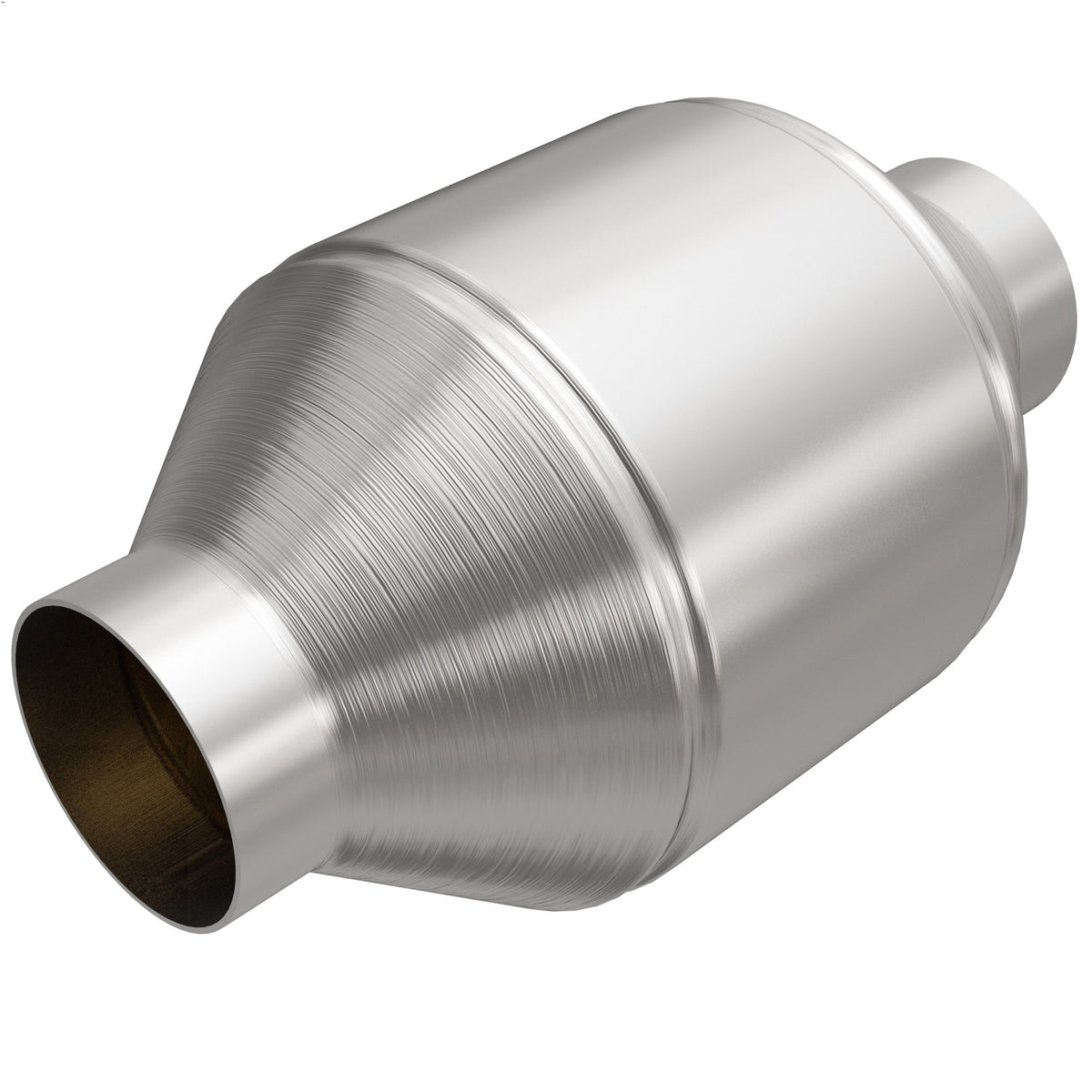 Stainless stainless steel catalytic converter from MagnaFlow Exhaust Products part number 51656