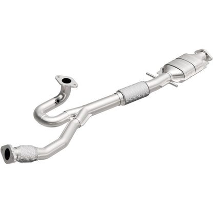 Stainless stainless steel catalytic converter from MagnaFlow Exhaust Products part number 557000