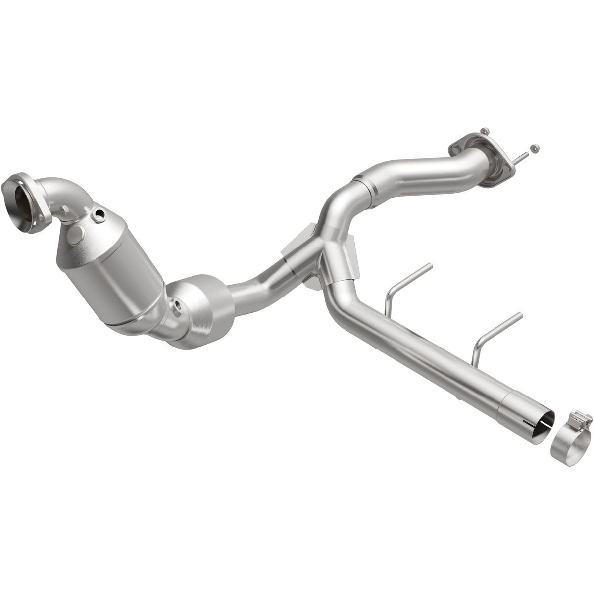 Stainless stainless steel catalytic converter from MagnaFlow Exhaust Products part number 280758