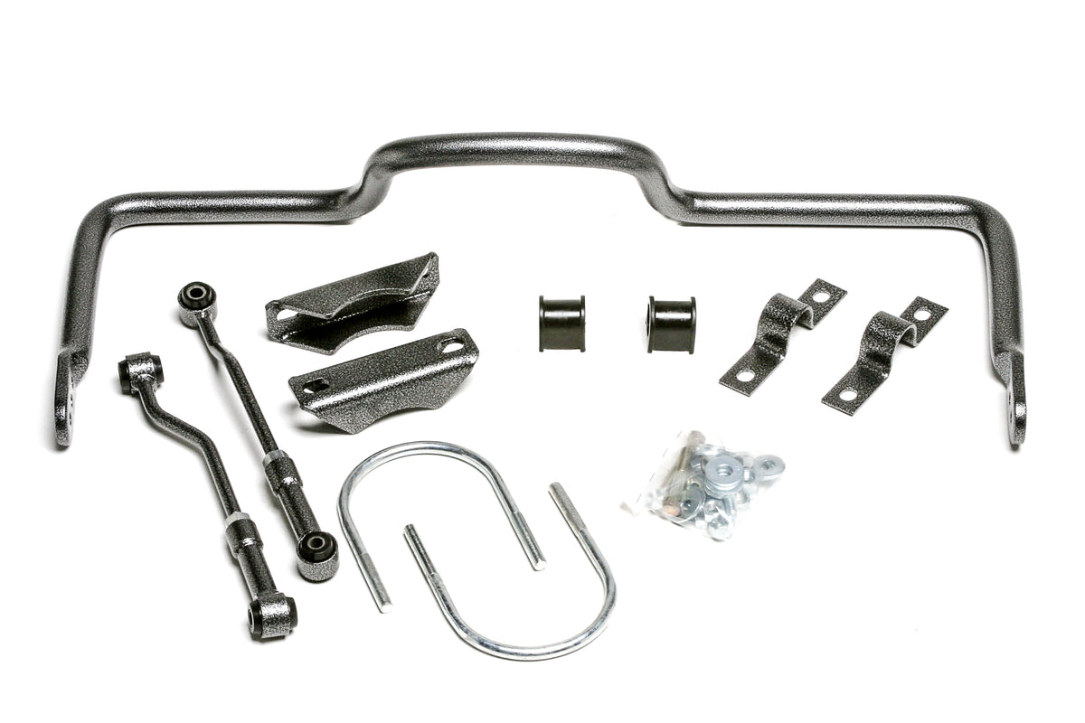 Silver hammertone suspension stabilizer bar kit from Hellwig part number 7268