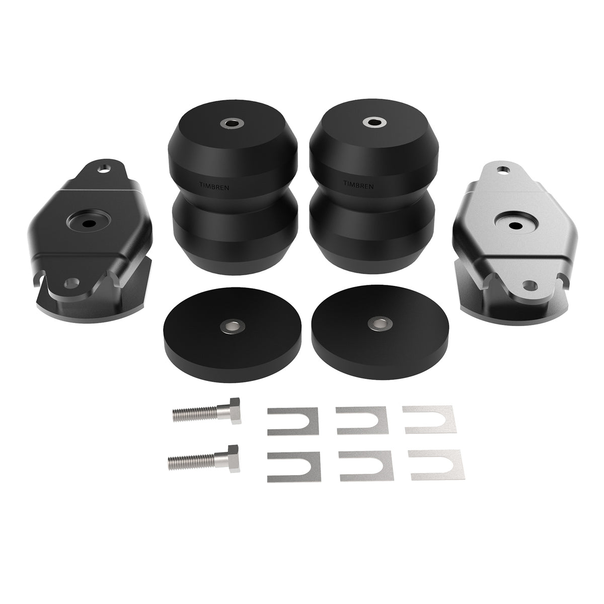 Suspension Rubber Helper Spring Kit with mounting hardware from Timbren part number FR350SDJ