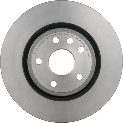 Gray cast iron disc brake rotor from Brembo part number 09.N236.21