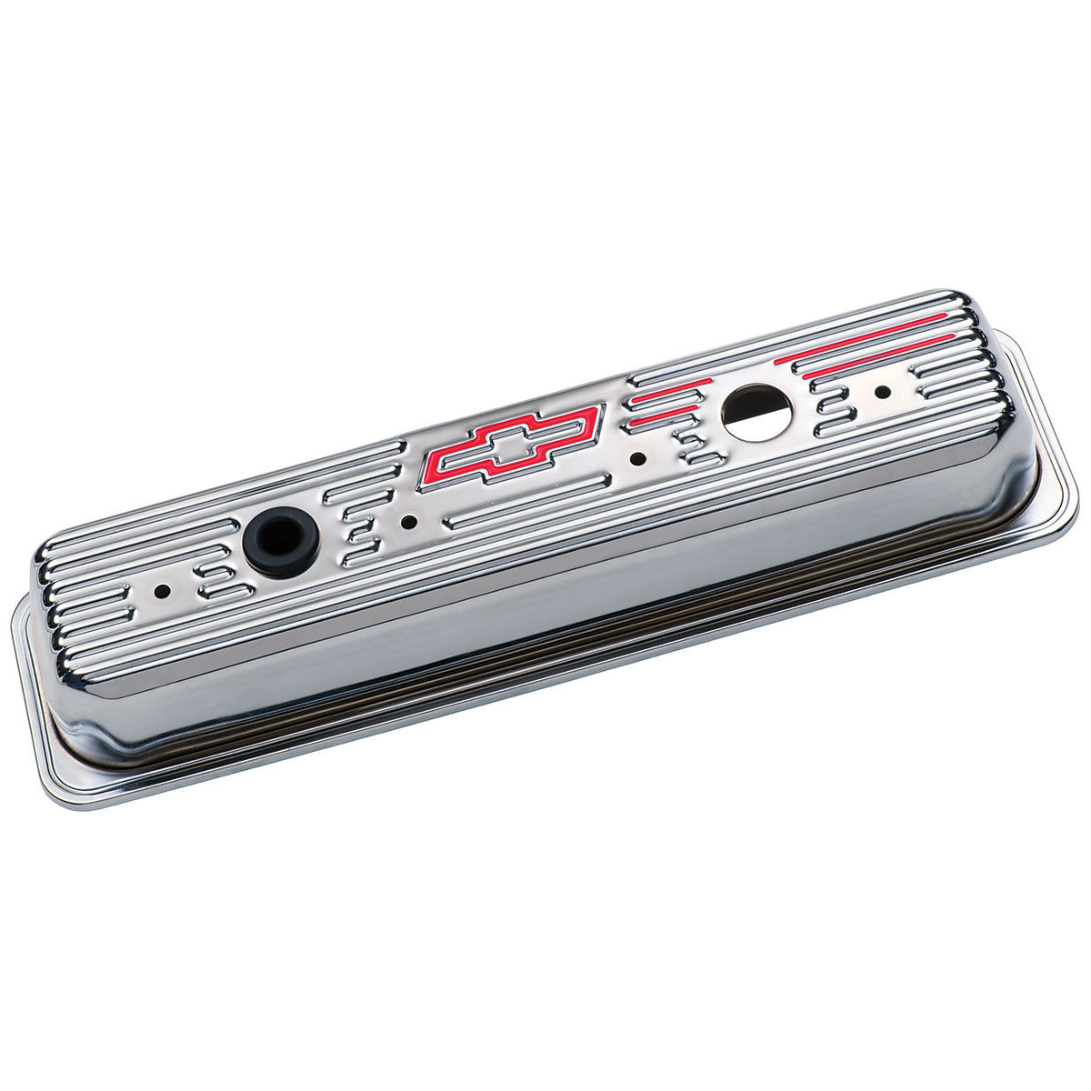 Chrome steel engine valve cover from Proform part number 141-107