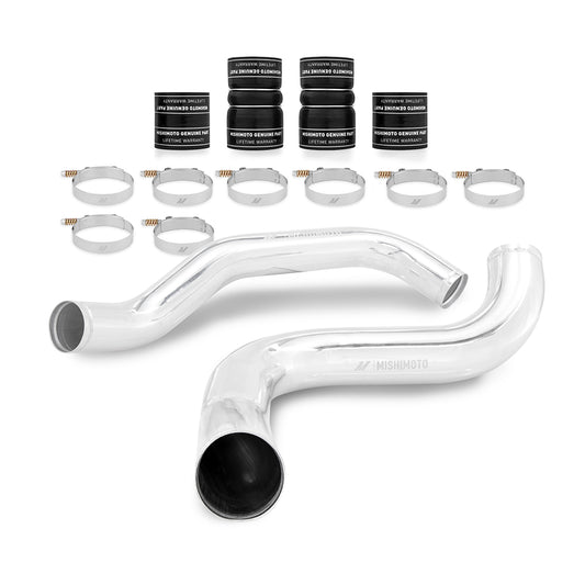 Polished intercooler pipe set from Mishimoto part number MMICP-F2D-99KP