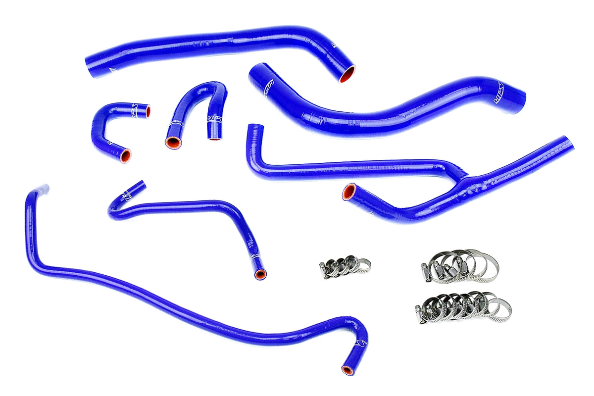 Radiator Coolant Hose Kit from HPS Performance part number 57-1506-BLUE