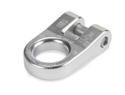 Silver bright dip anodized 6061 aluminum screw pin shackle from Factor 55 part number 00054-05