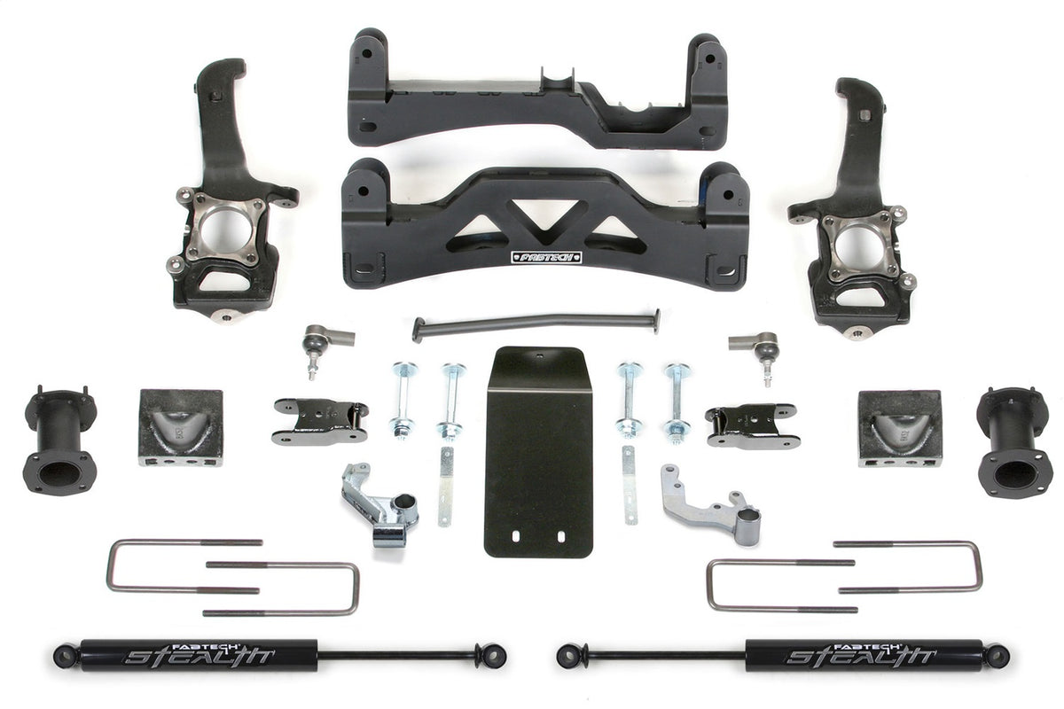 Basic Lift System w/Shocks from Fabtech part number K2190M