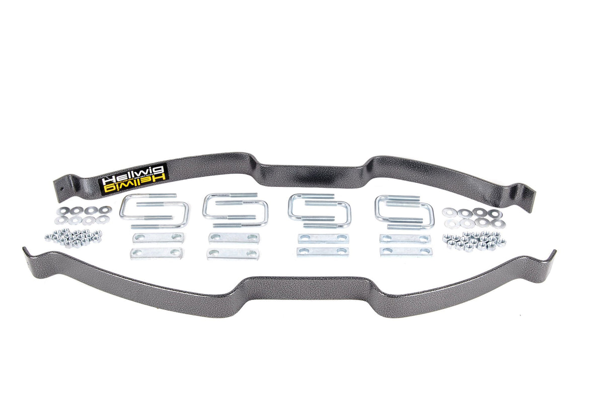 Silver hammertone leaf helper spring from Hellwig part number 987