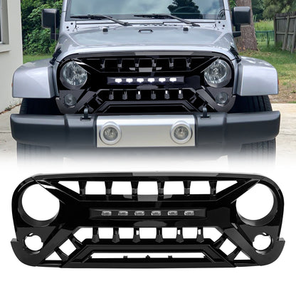 Matte black abs plastic grille from AMERICAN MODIFIED part number AMJPAA00135