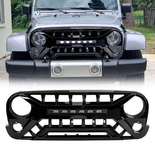 Matte black abs plastic grille from AMERICAN MODIFIED part number AMJPAA00135