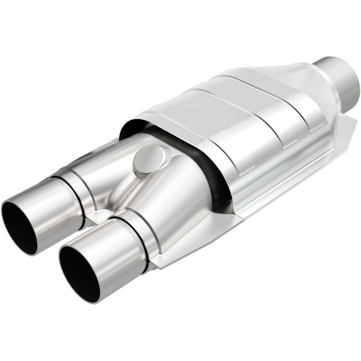 Stainless stainless steel catalytic converter from MagnaFlow Exhaust Products part number 333007