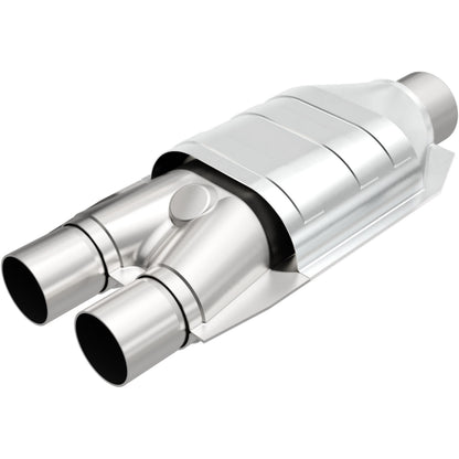 Stainless stainless steel catalytic converter from MagnaFlow Exhaust Products part number 333007