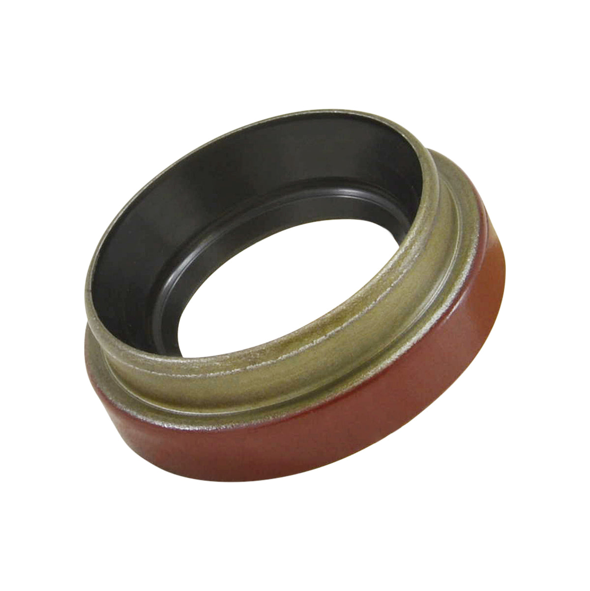 Black drive axle shaft seal from Yukon Gear and Axle part number YMSS1009