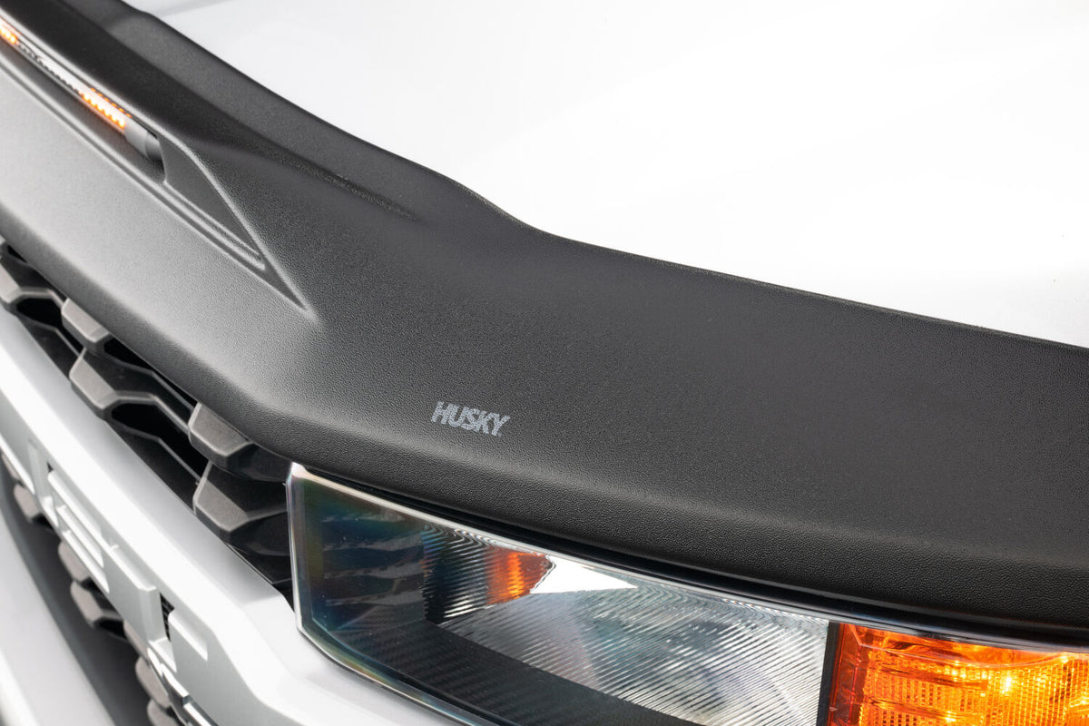 Black hood deflector from Husky Liners part number 2820167
