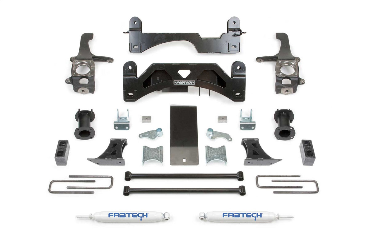 Basic Lift System w/Shocks from Fabtech part number K7009