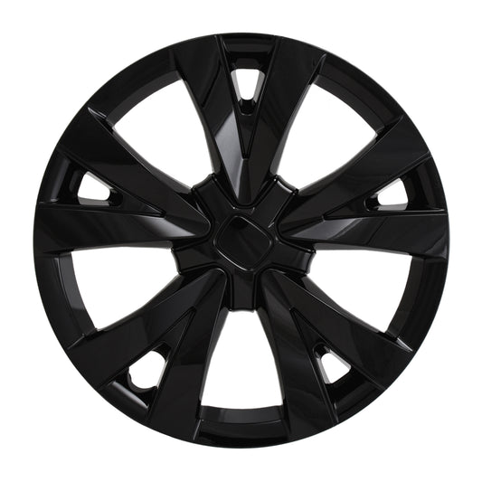 Black gloss painted abs plastic wheel cover 16 diameter from Coast To Coast part number IWC55916BLK