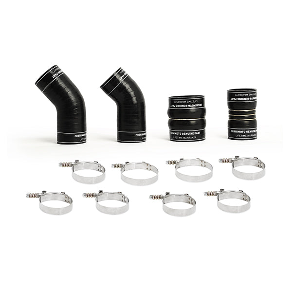 Black silicone intercooler boot kit from Mishimoto part number MMBK-RAM-13BK