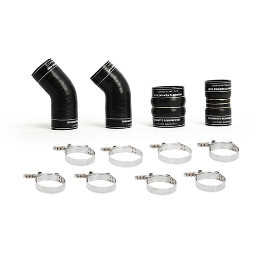 Black silicone intercooler boot kit from Mishimoto part number MMBK-RAM-13BK