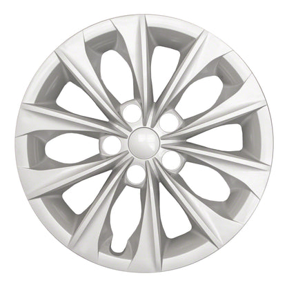 Silver gloss painted abs plastic wheel cover 16 diameter from Coast To Coast part number IWC51416S