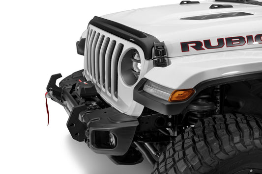 Husky Liners 2830148 Aeroskin II Hood Protector; Matte Black Low ProfileHood DeflectorHusky Liners