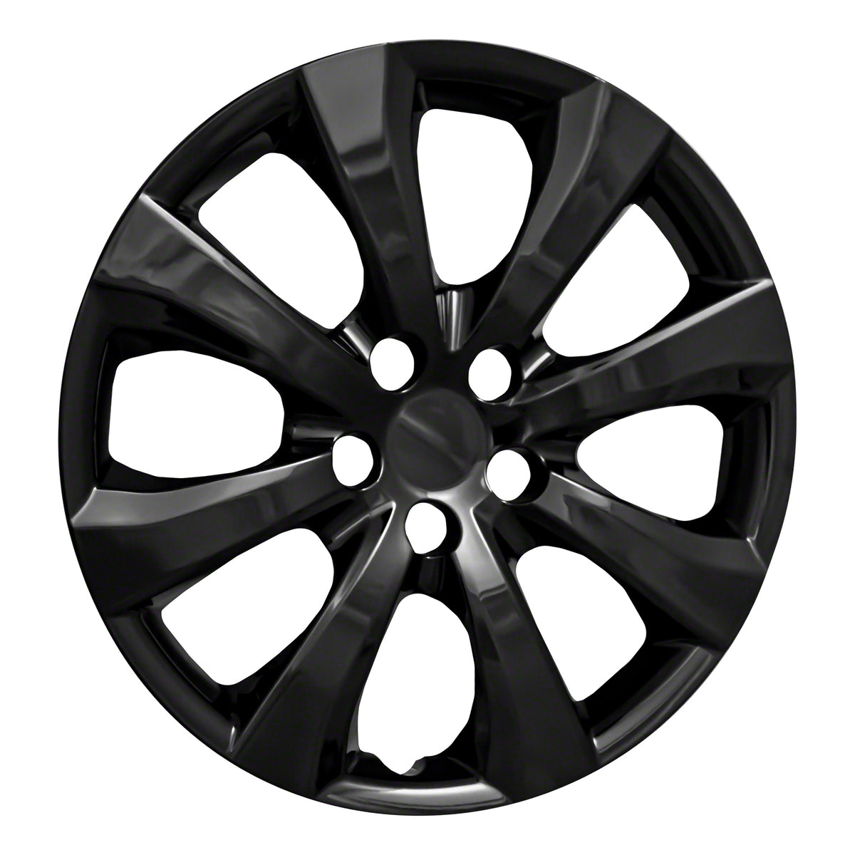 Black gloss abs plastic wheel cover 16 diameter from Coast To Coast part number IWC54216BLK