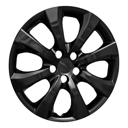 Black gloss abs plastic wheel cover 16 diameter from Coast To Coast part number IWC54216BLK