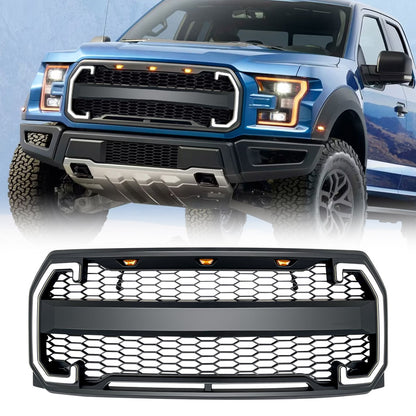 Matte black abs plastic grille from AMERICAN MODIFIED part number AMFMAA00130