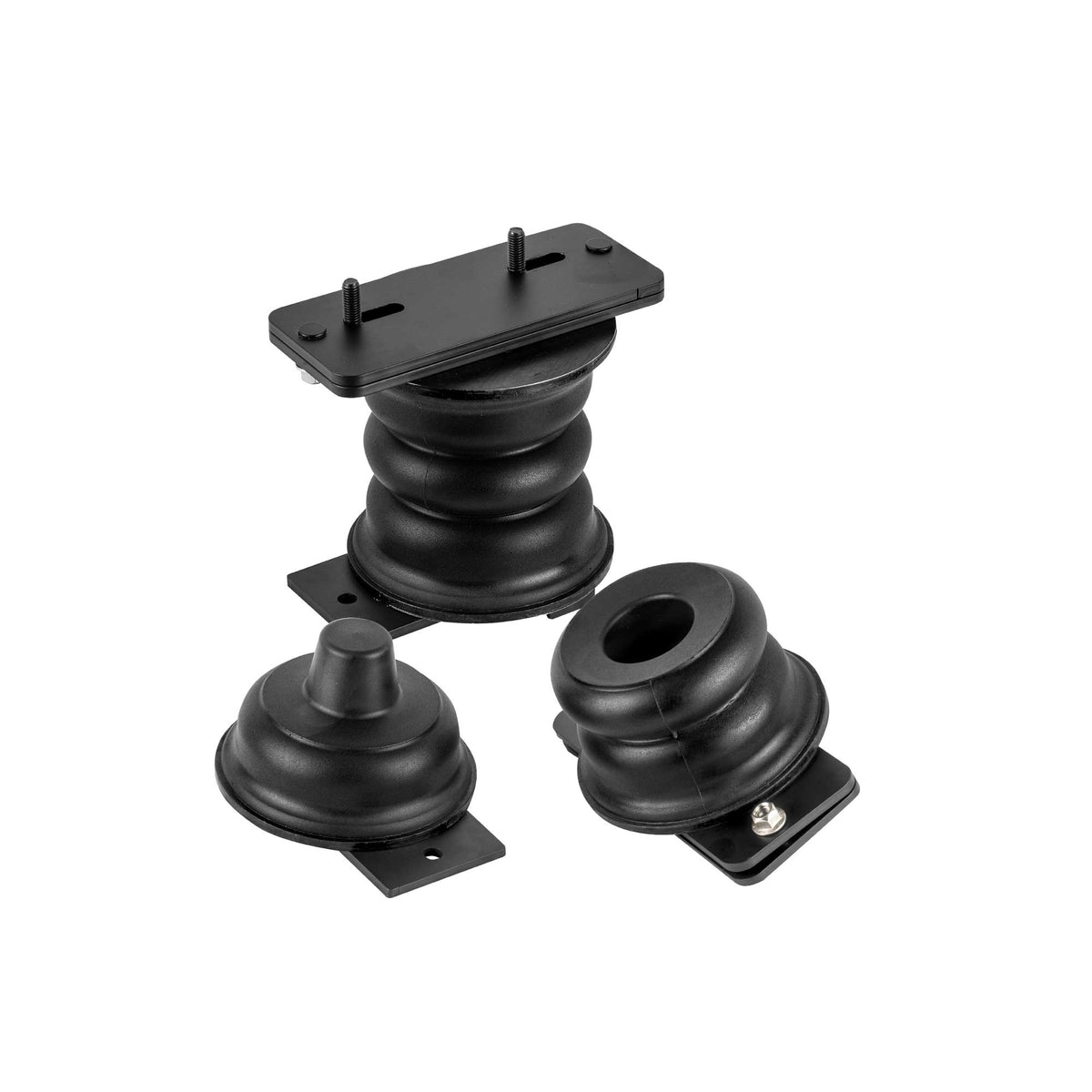Black air suspension helper spring kit from SuperSprings part number SSR-315-47-2