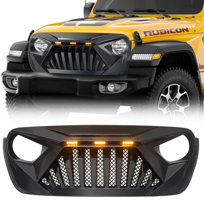 Matte black abs plastic grille from AMERICAN MODIFIED part number AMJPCA00115