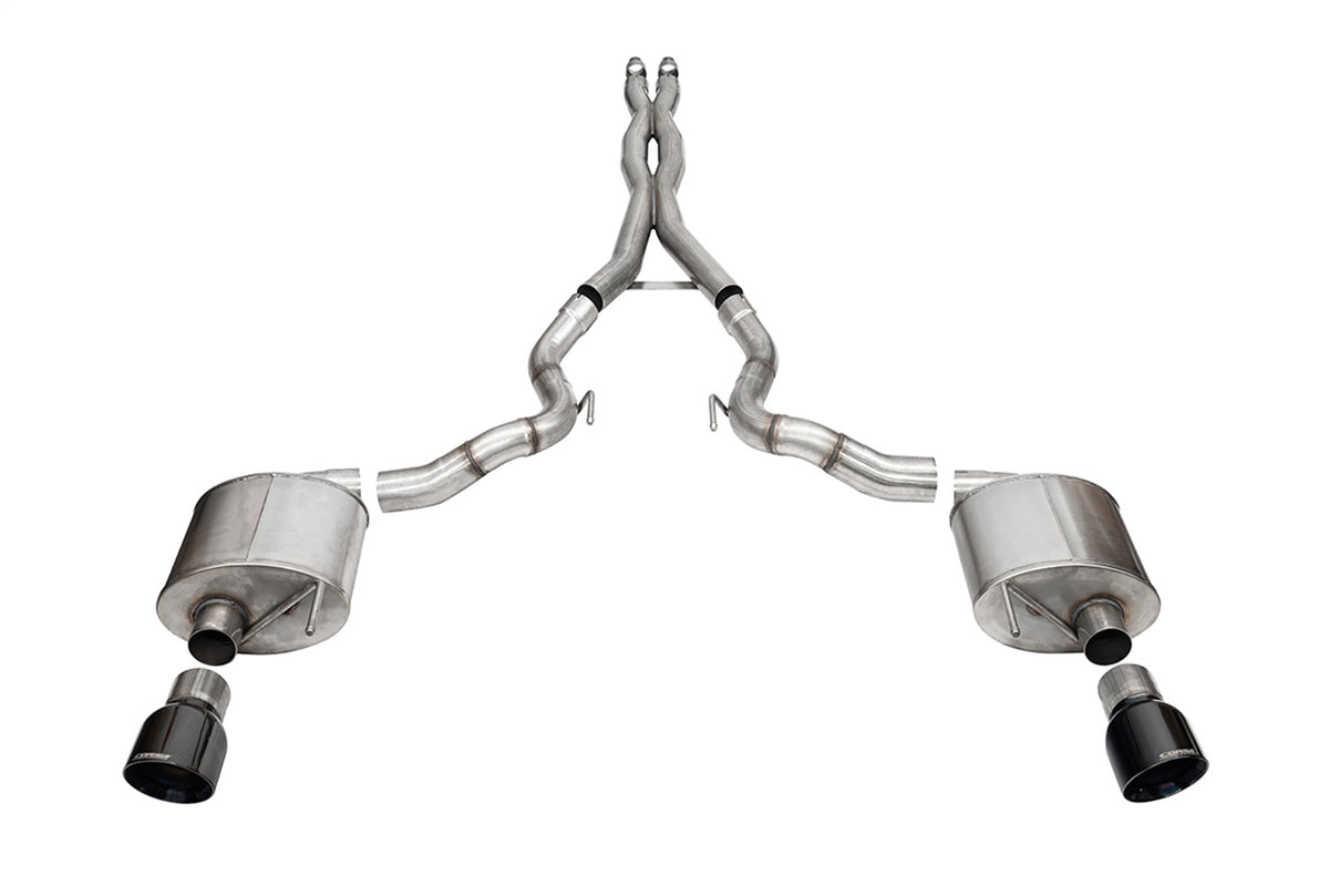 304 stainless steel exhaust system kit from Corsa Performance part number 21274BLK