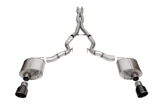 304 stainless steel exhaust system kit from Corsa Performance part number 21274BLK