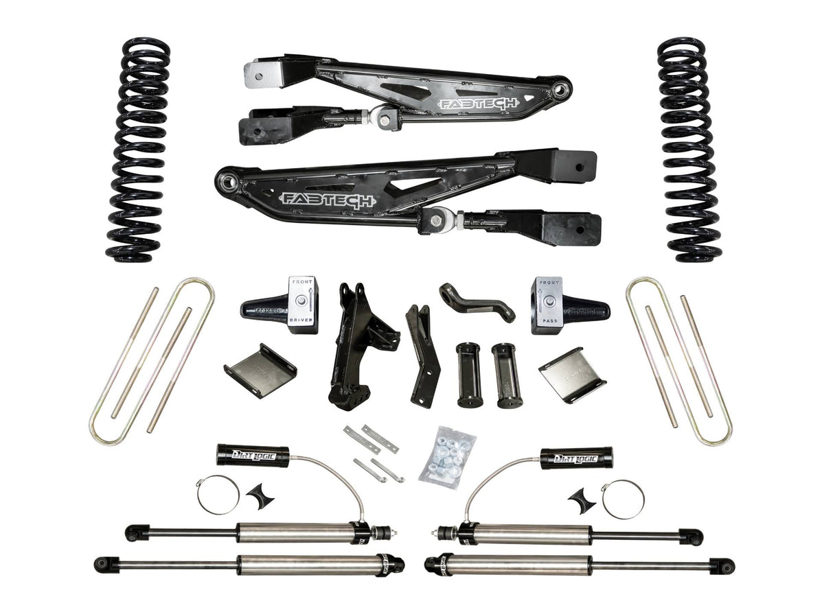 Suspension Lift Kit with mounting hardware from Fabtech part number K2434DL