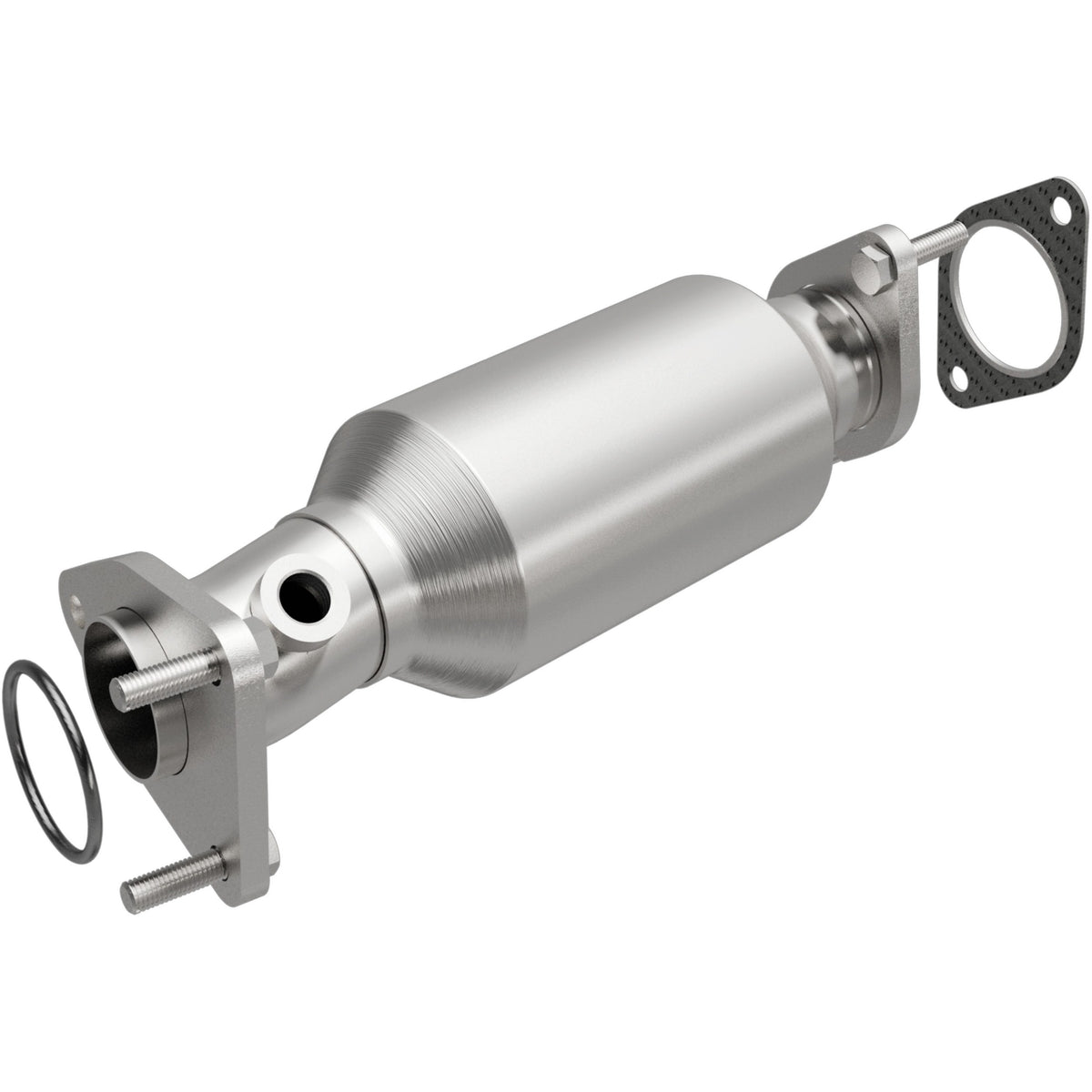 Stainless stainless steel catalytic converter from MagnaFlow Exhaust Products part number 52668