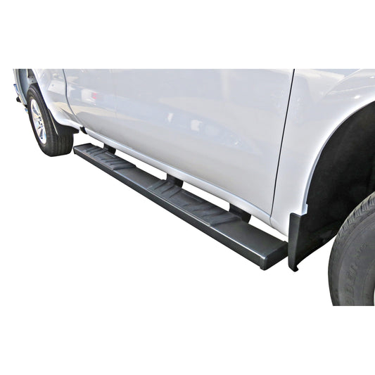 Textured black running board set with step pads from Steelcraft part number 500-23700