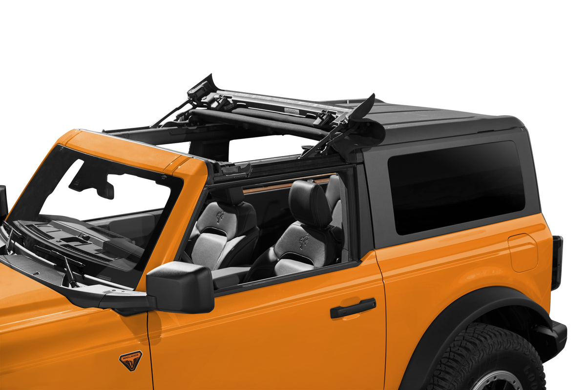 Premium black twill soft top from Bestop part number 52460-17
