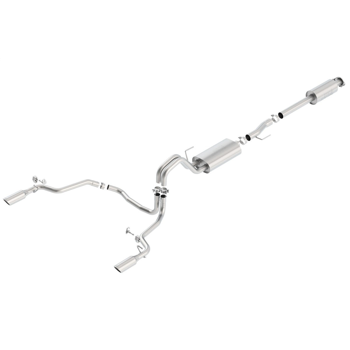 T-304 stainless steel exhaust system kit from Borla part number 140615