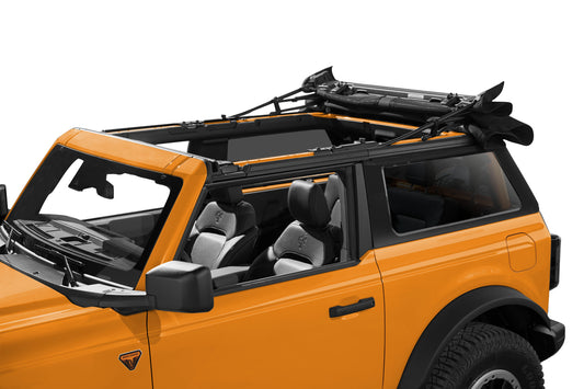 Premium black twill soft top from Bestop part number 56872-17