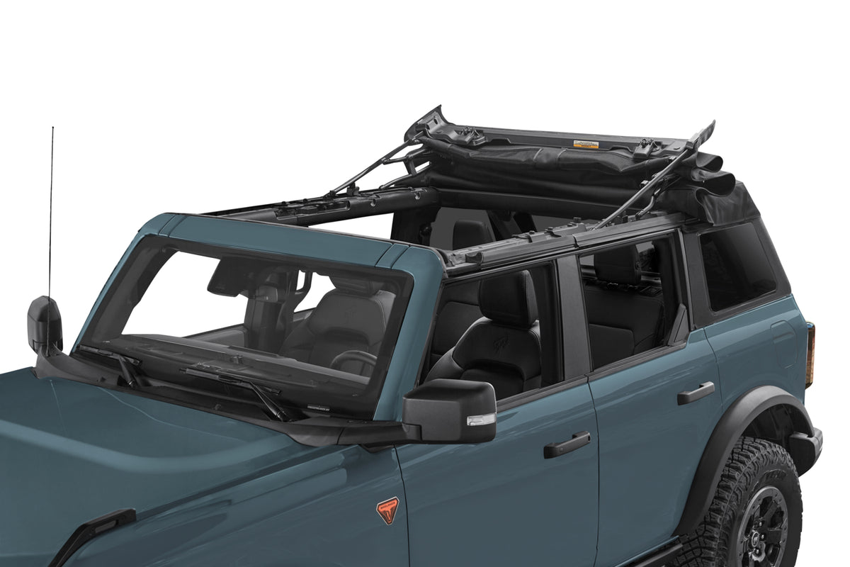 Premium black twill soft top from Bestop part number 56873-17
