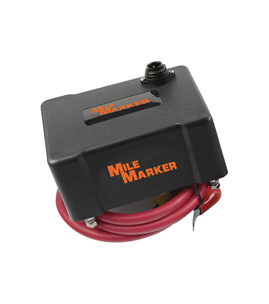 Natural combination winch solenoid box assembly from Mile Marker part number 77-50141W-31